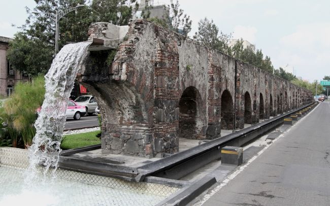 El acueducto de Chapultepec