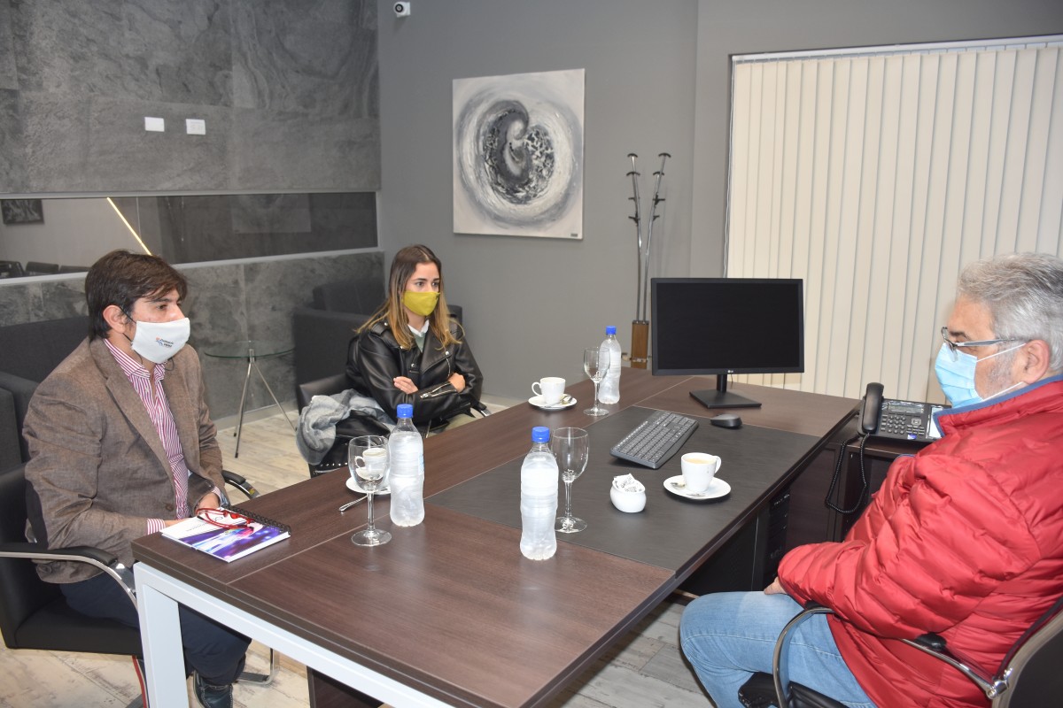 Autoridades de Dalmacio Vélez se reunieron con el Subsecretario de Cooperativas
