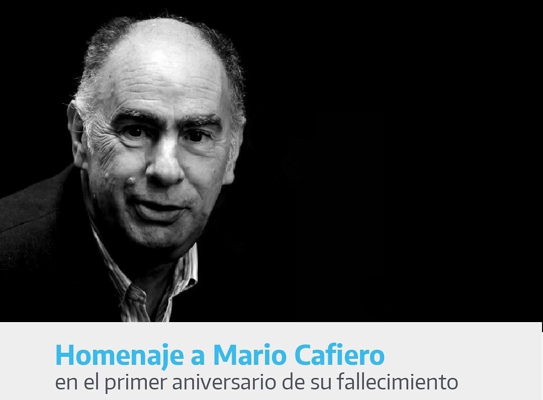 Homenaje a Mario Cafiero en el primer aniversario de su fallecimiento