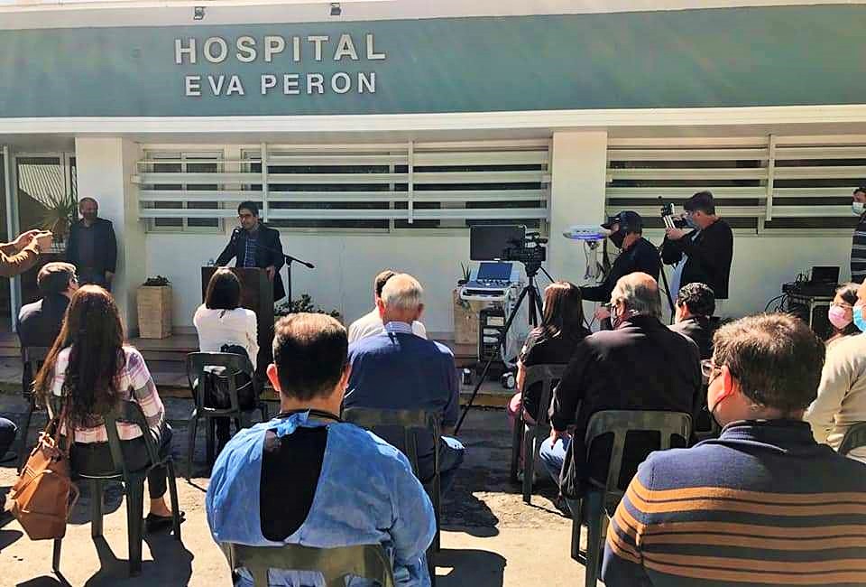 Inauguraron mejoras cooperativas en el Hospital de Calamuchita