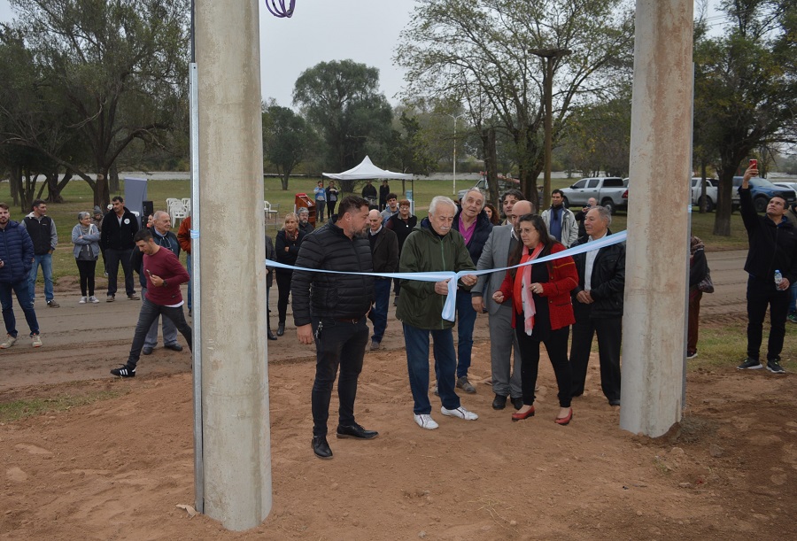 Inauguraron una subestación eléctrica en la Cooperativa de Rafael García